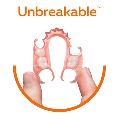 Materiał termoplastyczny na protezy zębowe Unbreakable™ czyli NIEZNISZCZALNY 25 mm [5szt.]
